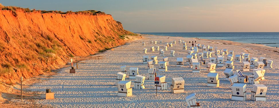 Sylt - Strand Rotes Kliff