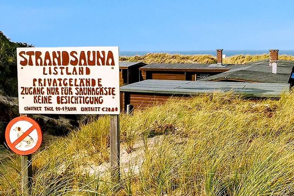 Strandsauna Listland