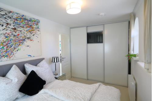 Sylt Ferienwohnung Appartement Glücklich am Meer - Schlafzimmer
