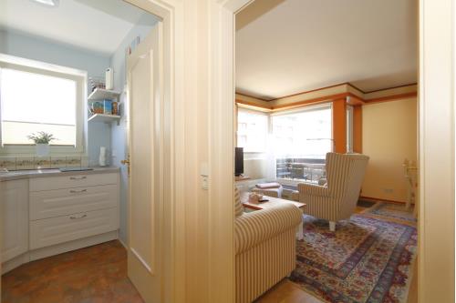 Sylt Ferienwohnung Appartement Hamelmann - mit kleinem Meerblick