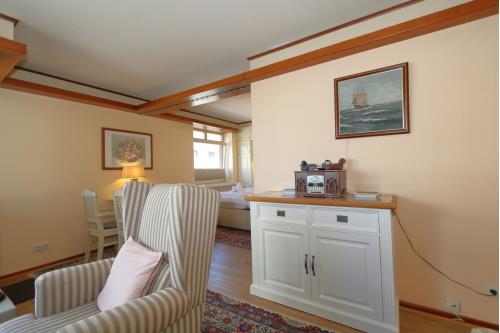 Sylt Ferienwohnung Appartement Hamelmann - mit kleinem Meerblick