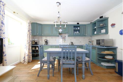 Sylt Haus Krauthahn - Ferienwohnung EG Kamin - Innenansicht