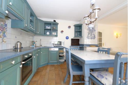 Sylt Haus Krauthahn - Ferienwohnung EG Kamin - Innenansicht