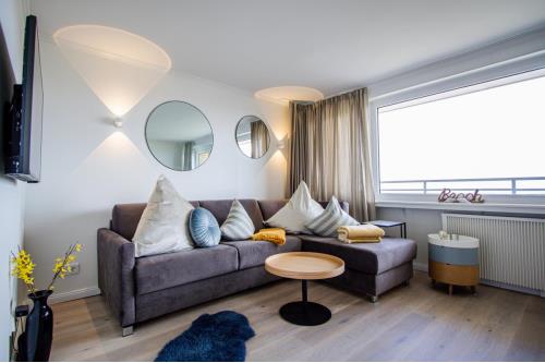 Sylt Ferienwohnung Appartement Meeresleuchten - Wohnzimmer