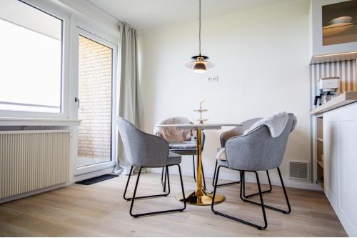 Sylt Ferienwohnung Appartement Meeresleuchten - Wohnzimmer