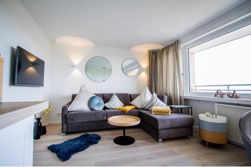 Sylt Ferienwohnung Appartement Meeresleuchten - Wohnzimmer